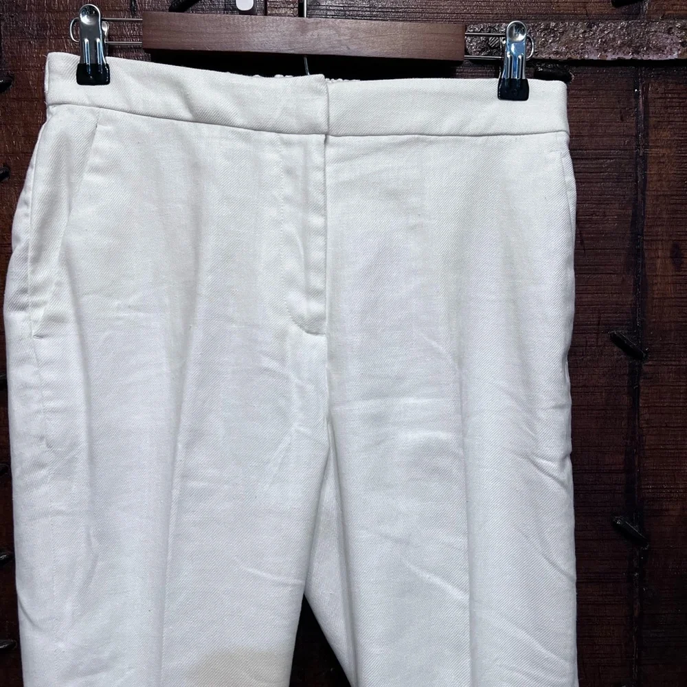 NWT Size 4 JCrew cream dress pants - Picture 2 of 12